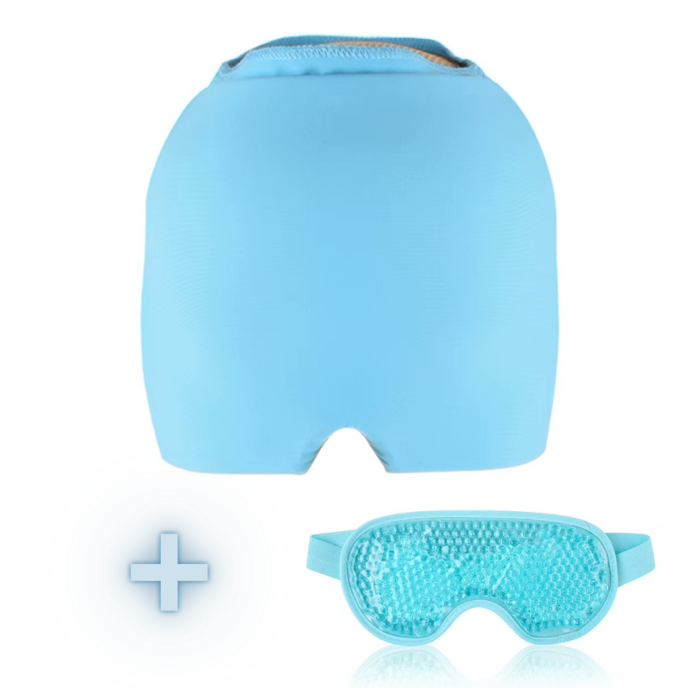 Migraine Relief Cap + FREE Cooling Eye Mask