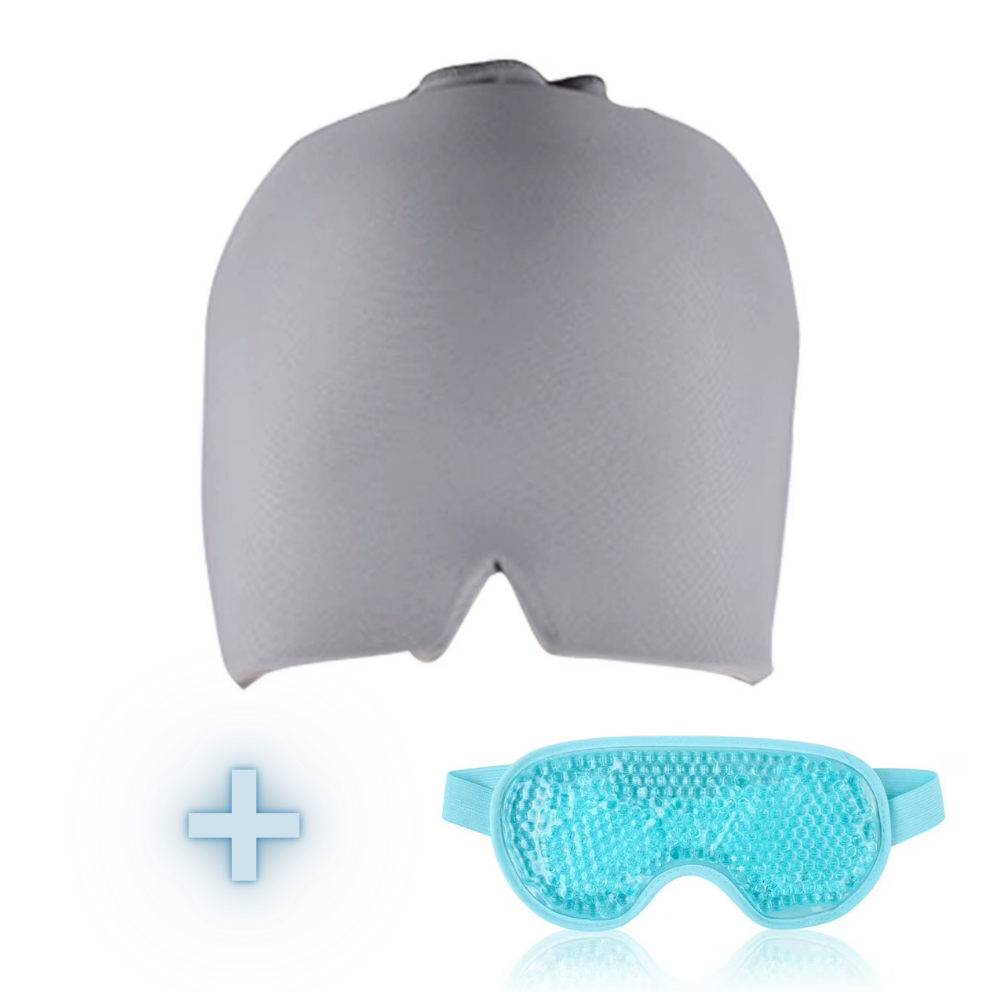 Migraine Relief Cap + FREE Cooling Eye Mask